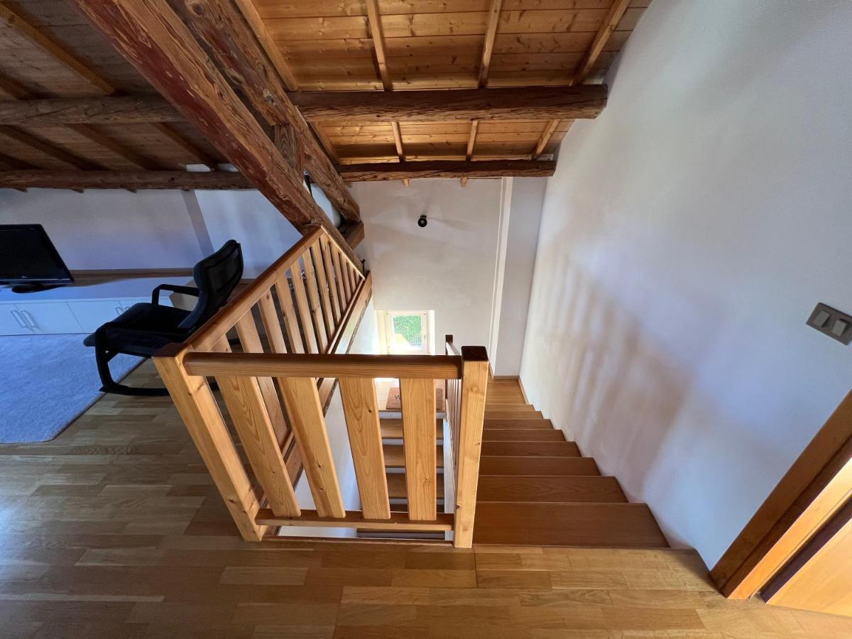 Visentin - Meraviglioso Attico In Legno Visome Exteriör bild