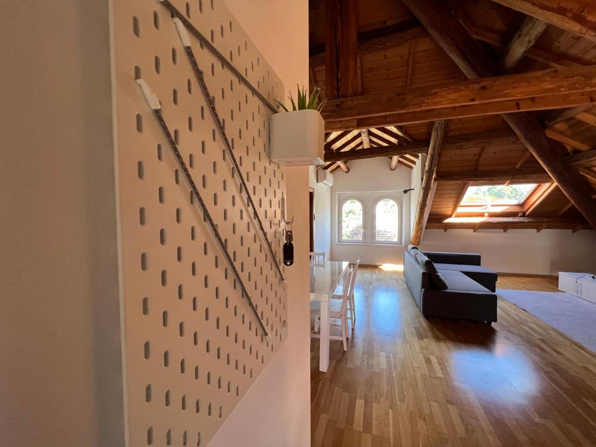 Visentin - Meraviglioso Attico In Legno Visome Exteriör bild