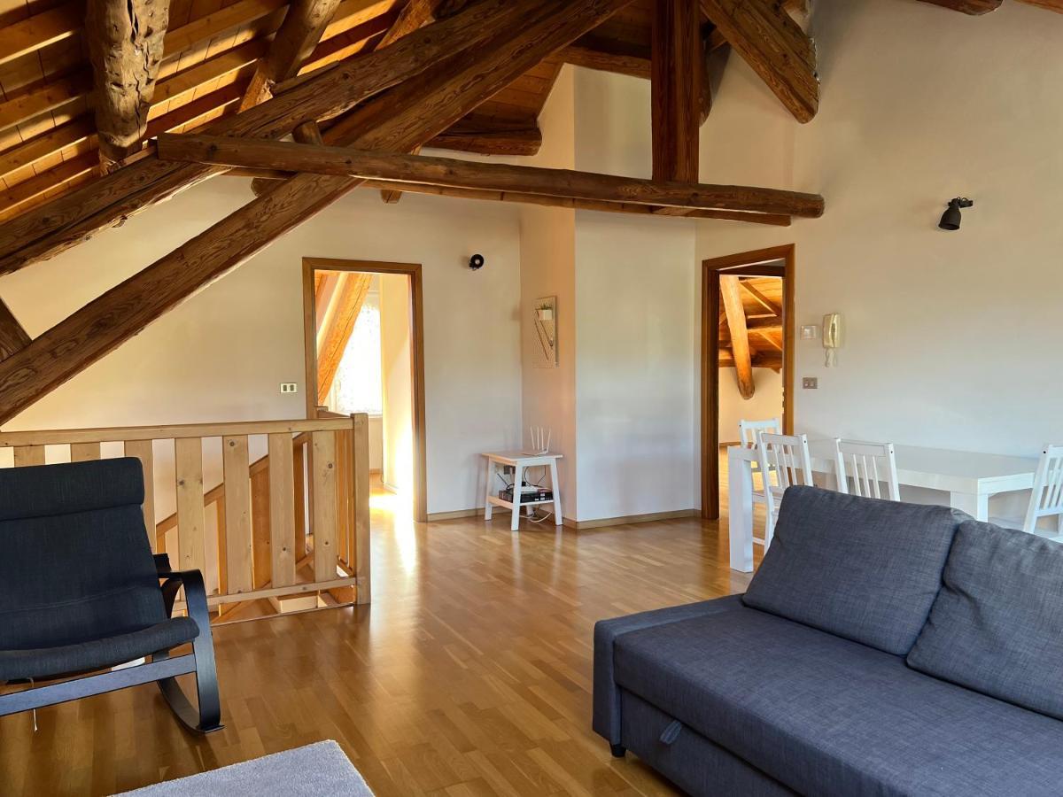 Visentin - Meraviglioso Attico In Legno Visome Exteriör bild