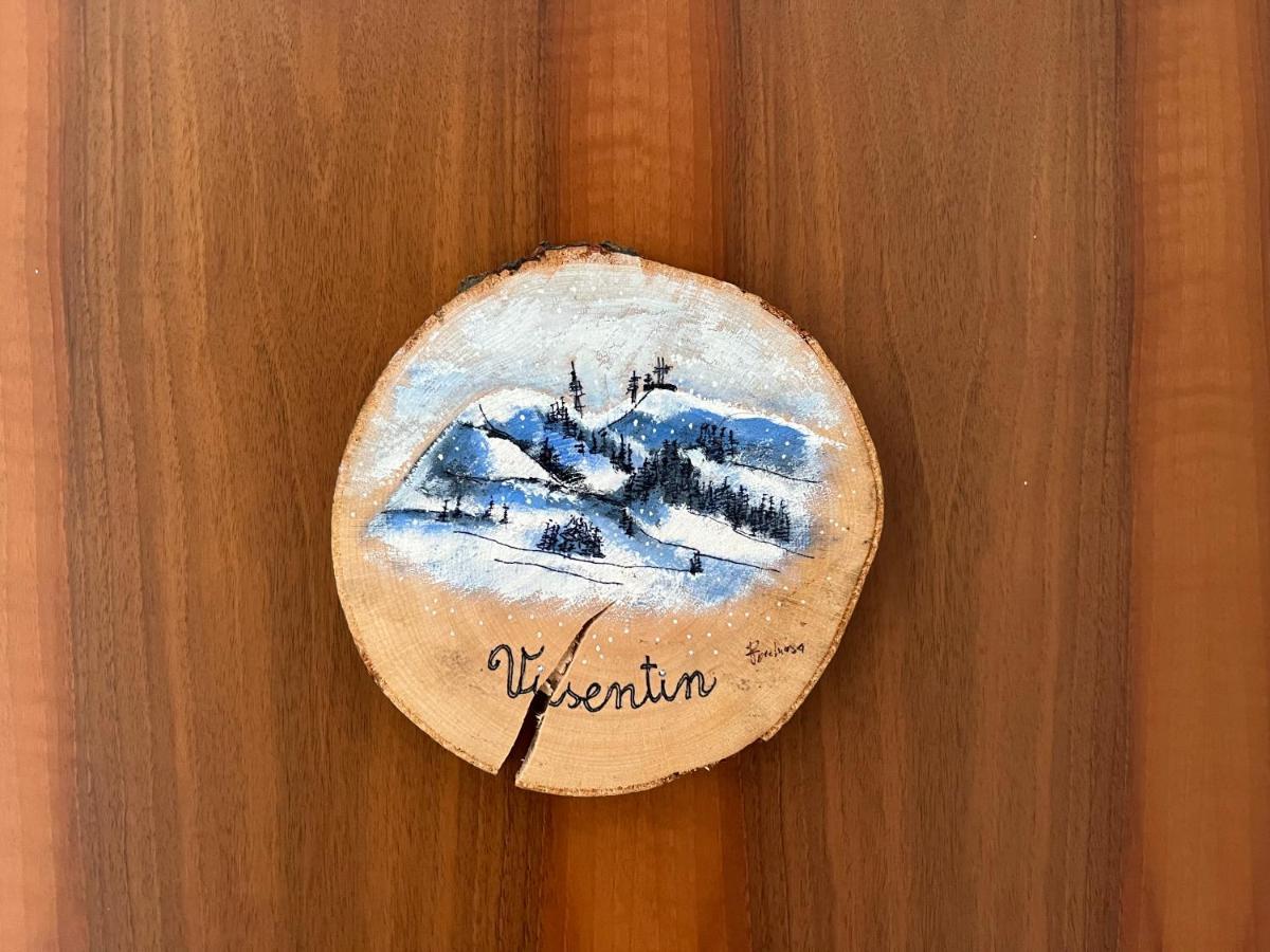 Visentin - Meraviglioso Attico In Legno Visome Exteriör bild